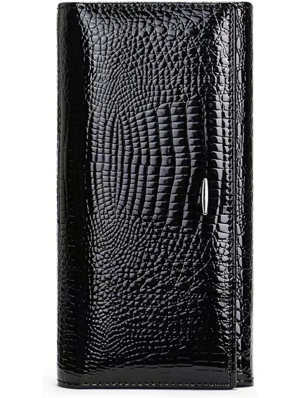 Ultra Slim RFID Blocking Leather Wallet for Women - Stylish Long Card Holder
